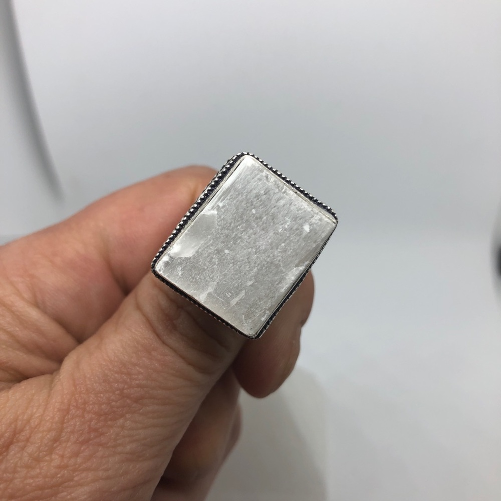 Selenite Ring - Picture 2 of 4